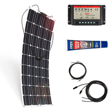Cargar imagen en el visor de la galería, Kit Placa Solar Flexible 700 W/H/Día 12V Furgoneta Camper & Autocaravana - SolarCell99