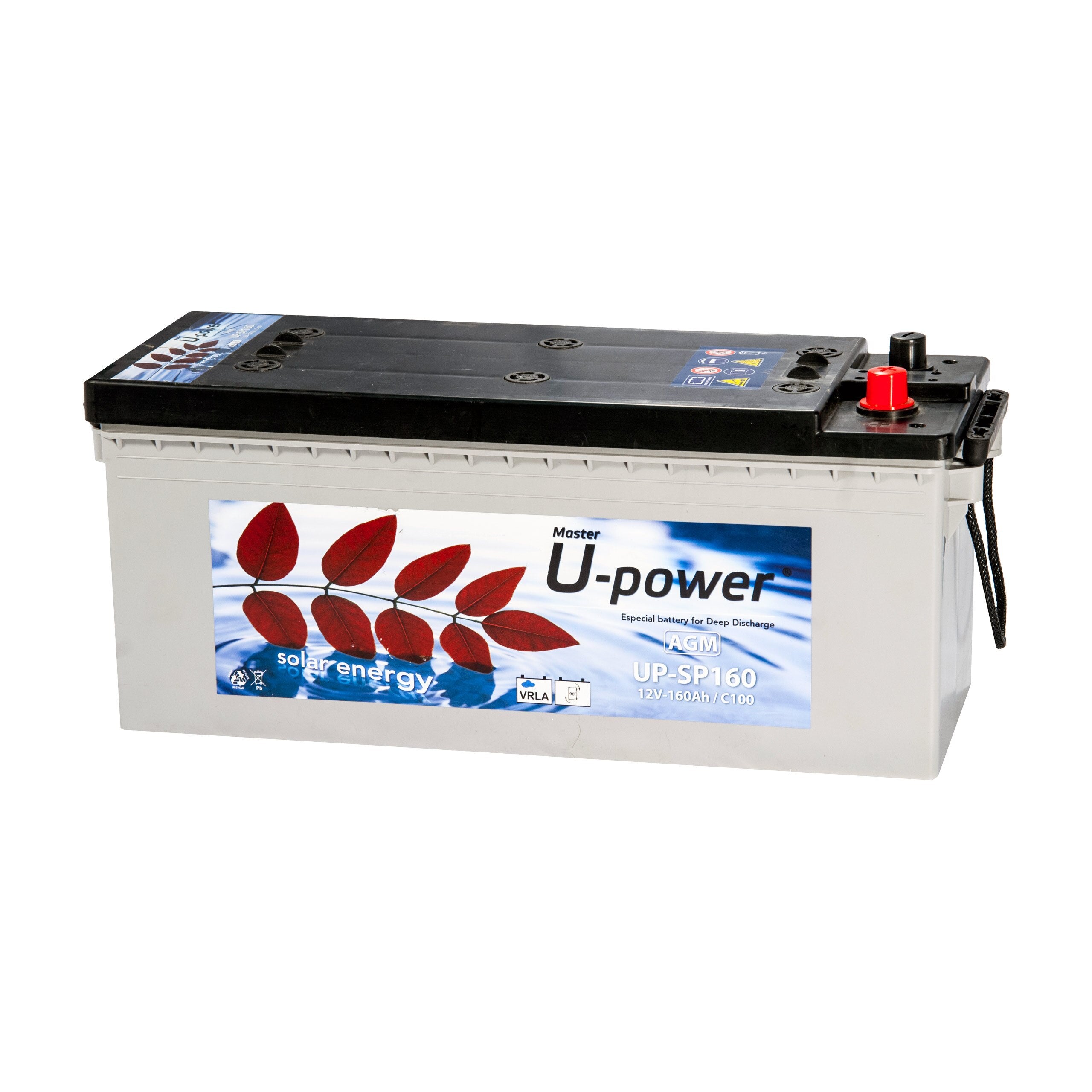 Bateria AGM 160ah 12V para Furgoneta Camper & AC - SolarCell99