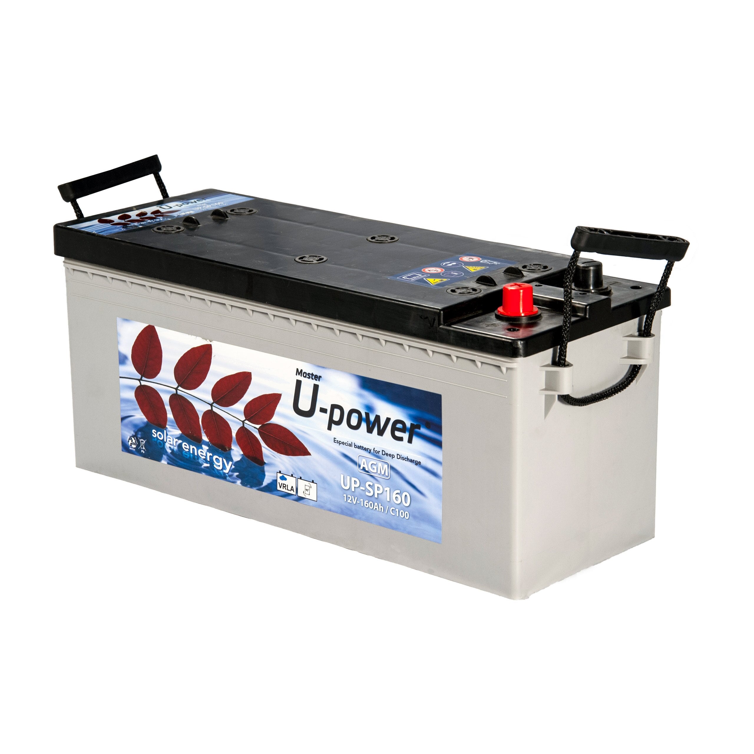 Bateria AGM 160ah 12V para Furgoneta Camper & AC - SolarCell99